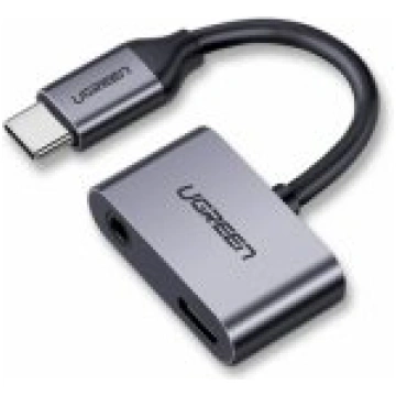 Ugreen 50596 1.5A USB-C to USB-C/ 3,5 mm audio jac