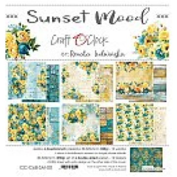 Skrapbukinga papīra kolekcija "Craft O"Clock: Suns