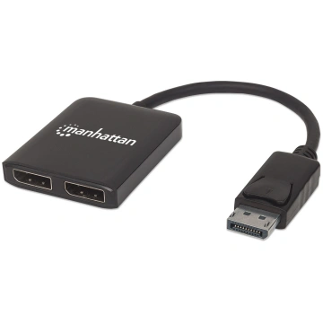 Manhattan DisplayPort 1.2 to 2-Port DisplayPort 1.