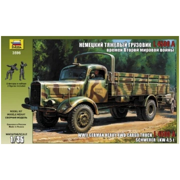Heavy German Cargo Truck L 4500 S Zvezda