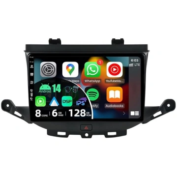 6G+128G - Android 12 IPS auto radio piemērots Vaux