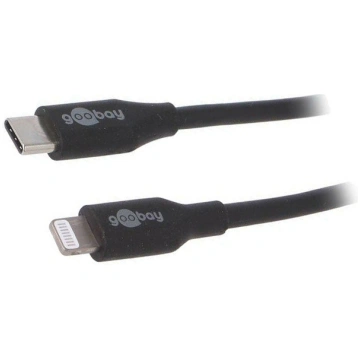 Cable; USB 2.0; Apple Lightning plug,USB C plug; 2