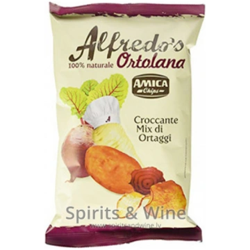 Dārzeņu čipsi Amica Alfredo's Ortolana