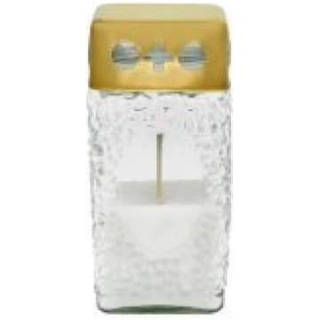GERALDA Candle white 13x6x6cm Svece 36SU101-GERALD