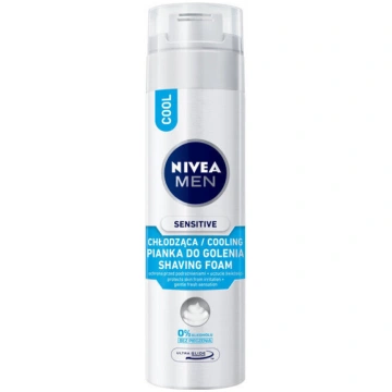 Skūšanas putas nivea men 200ml sensitive cooling d