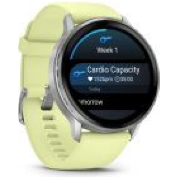 Garmin Garmin Venu 4 - 45mm, Silver with Citron Si