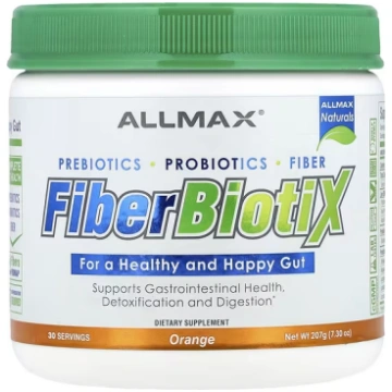 ALLMAX, FiberBiotiX, Orange, 7.3 oz (207 g)