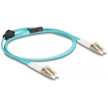 Delock Fiber Optical Cable with metal armouring LC