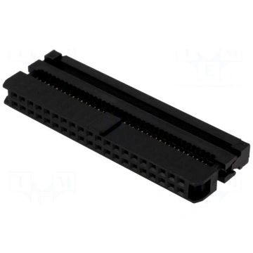 Plug | IDC | female | PIN: 40 | IDC | for ribbon c