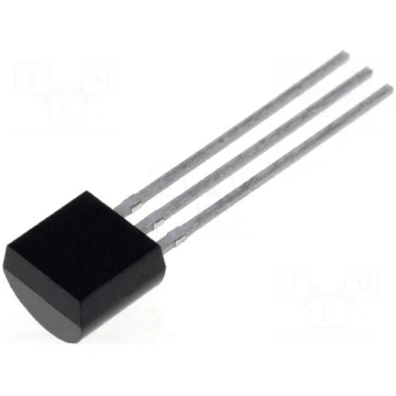 IC: temperature sensor | -30÷100°C | TO92 | THT | 