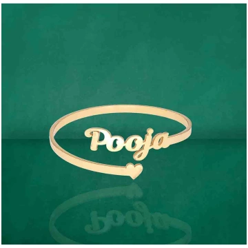 Personalised Name with Heart Bracelet - S35922 SIA