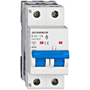 Miniature Circuit Breaker (MCB) AMPARO 6kA, B 32A,