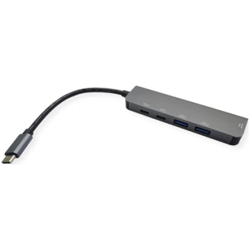 Value Dockingstation Type C, 1x HDMI 4K60, 2xA USB