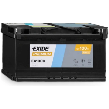 EXIDE - EXIDE PREMIUM EA1000 0/1 - 12V | 100A | 10