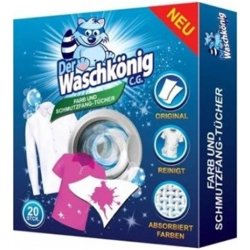 Der Waschkönig Chusteczki wyapujce kolor Waschköni