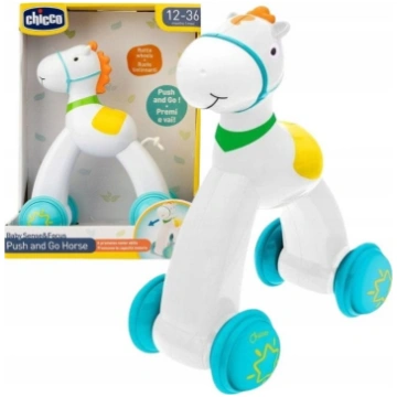Izglītojošās rotaļlieta, zirgs Chicco Push & Go, b