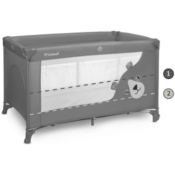 Kidwell saliekamā gulta BLISSY DUO - Grey
