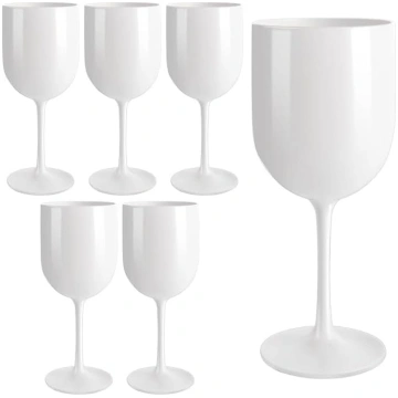 6 šampanieša glāžu iepakojums 500 ml vīna glāzes P