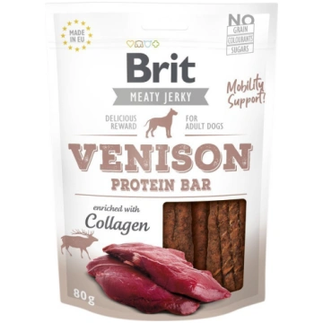 BRIT Jerky Snack Venison 80g uniwersalny