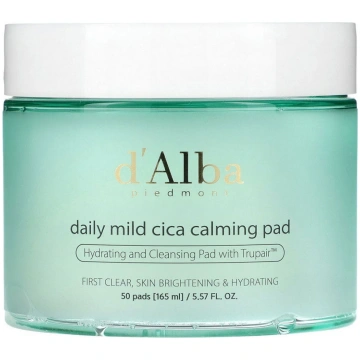 D"ALBA Daily Mild Cica Calming Pad 165ml