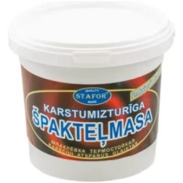 Stafor karstumizturīga špaktele 1L