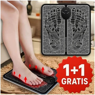 EMS pēdu masāžas paklājiņš - 6 režīmi, 4 intensitā