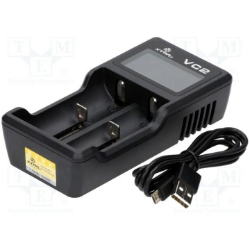 Charger: microprocessor-based; Li-Ion; 0.5A; Cells
