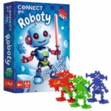 Trefl Children’s Game – Connect Robots - Trefl 028