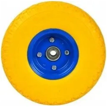 Riteņa disks ratiņiem GEKO G71025 3.00-4 PU ciets 