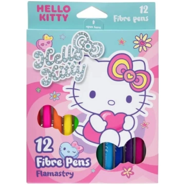 Hello Kitty flomāsteri, 12 gabalu komplekts