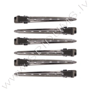 EURO-STIL CLIPS BEND, METAL 6 pcs. - Frizieru pīlī
