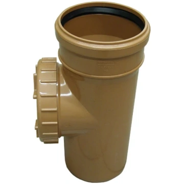Tīrīšanas ierīce āra kanalizācijai Wavin, 110 mm