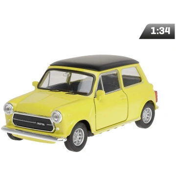 Modelīši MINIi Cooper 1300, dzeltens, 1:34, Welly 