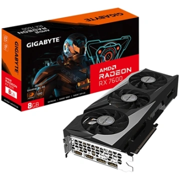 Gigabyte Radeon RX 7600 GAMING OC 8G AMD 8 GB GDDR