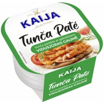 PASTĒTE TUNČA AR GABALIŅIEM VIDUSJŪRAS GAUMĒ 125G