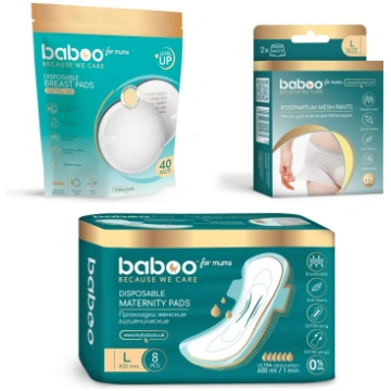 Baboo pēcdzemdību komplekts, L izmērs