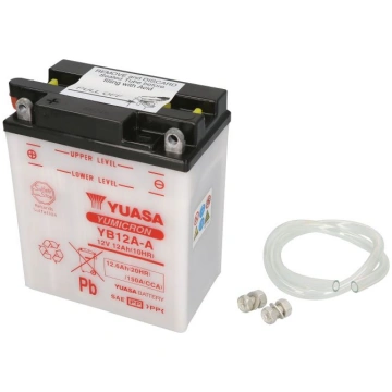 Akumulators YUASA YB12A-A YUASA 12V 12,6Ah 150A (1