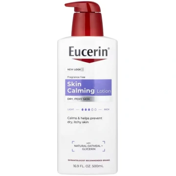 Eucerin, Skin Calming Lotion, Dry, Itchy Skin, Fra