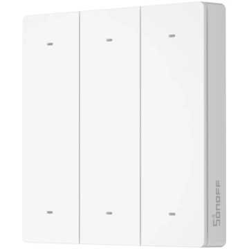 Sonoff R5W - sienas slēdzis baltā krāsā