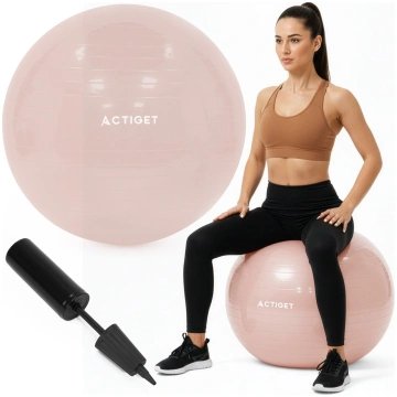 65 cm fitnesa bumba pilates un jogas vingrinājumie