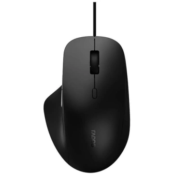 RAPOO Mouse N500 Silent Wired USB Black 12239