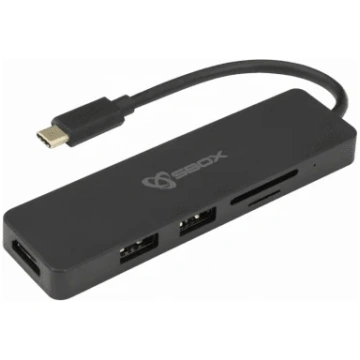 SBOX Sbox TCA-51 USB Type-C->HDMI/USB-3.0/SD+TF