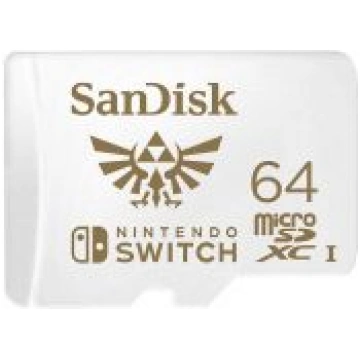 SanDisk MicroSDXC 100MB 64GB Nintendo V2 SDSQXAT-0