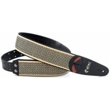 RIGHTON AMPSTRAPS Salt&Pepper Black, tracolla per 