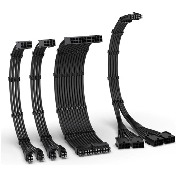 EZDIY-FAB PCIE 5.0 12VHPWR kabeļu komplekts ar pie