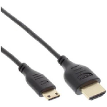 InLine 4K (UHD) Mini Superslim HDMI Kabel A an C b