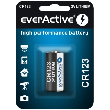 EverActive CR123 litija foto baterija 590320577576