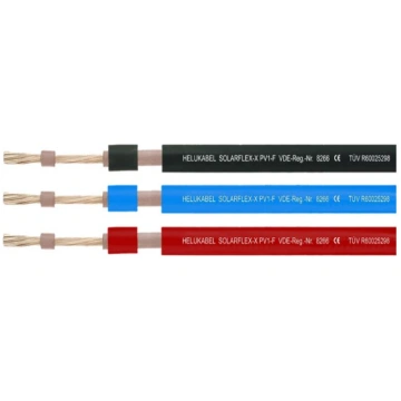 Kabeļš 6 mm Solarflex, melns HELUKABEL