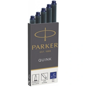 Tintes kapsulas PARKER 5gab. zilas