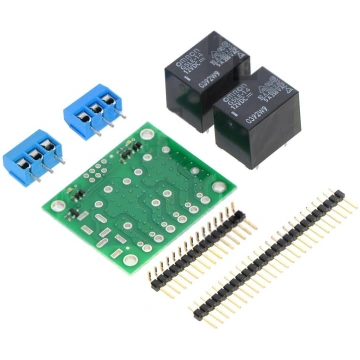 Module robotics: relay; Ch: 2; 12VDC; max.250VAC; 